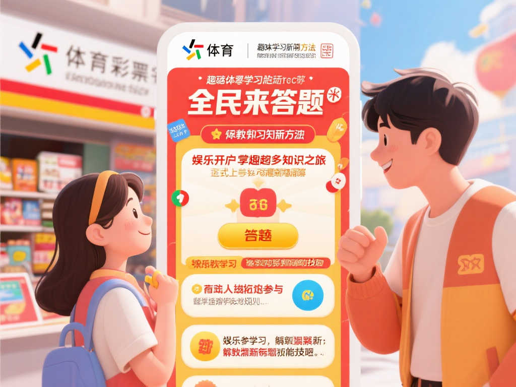 体彩“全民来答题”活动上线,边玩边学购彩知识 体彩“全民来答题”活动上线,边玩边学购彩知识